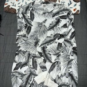 Long sleep PINK leave shirt